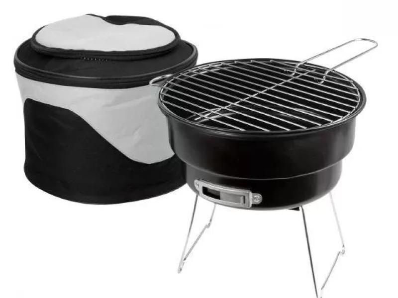 ASADOR CON HIELERA CAMPING